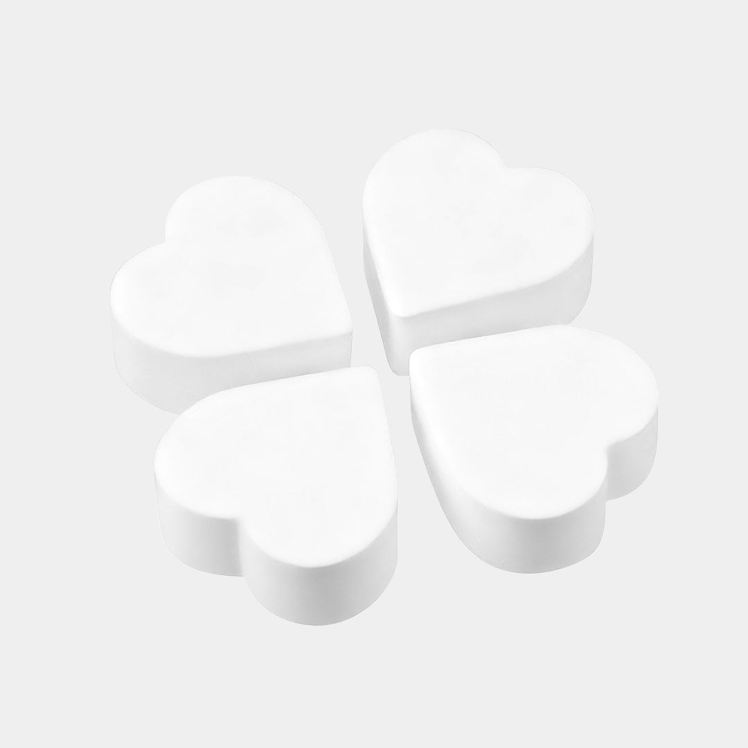Heart-Shaped Lash Sponge Set
