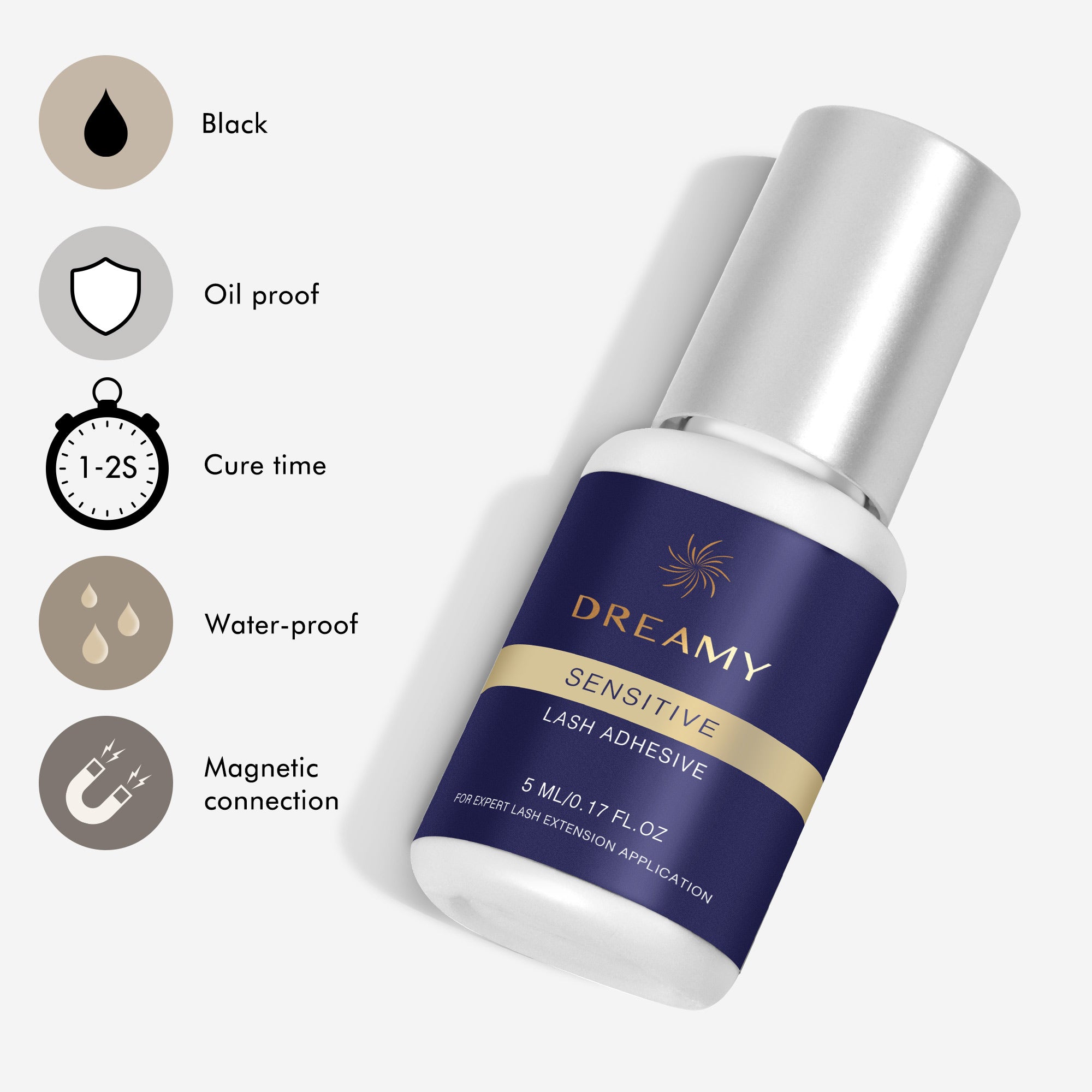 Sensitive Lash Adhesive