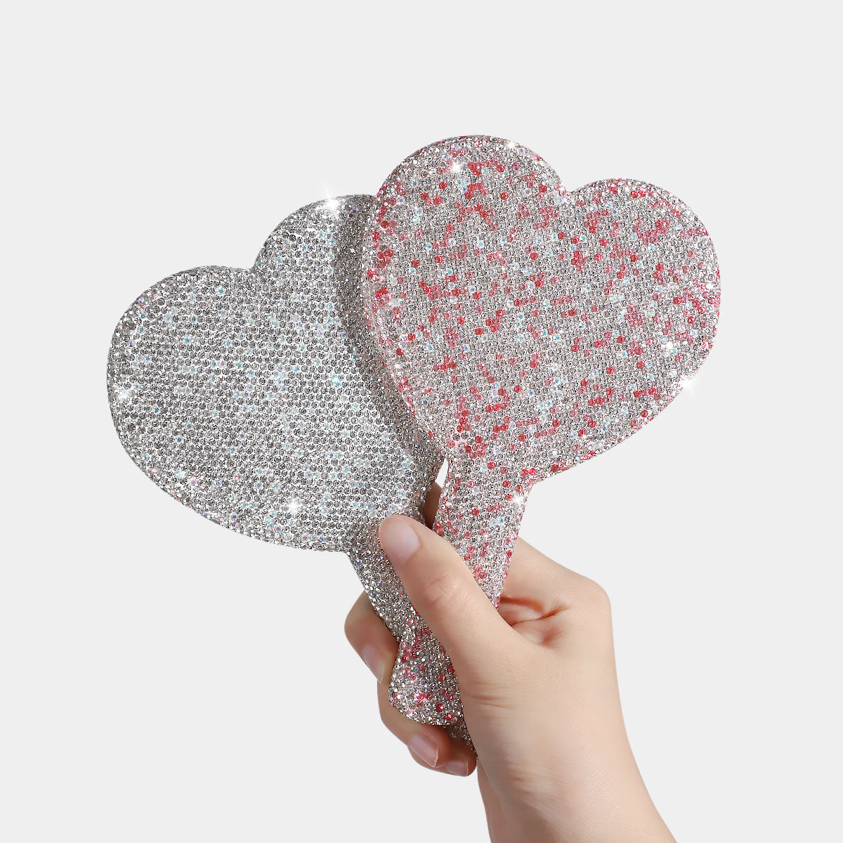 Diamond Heart Mirror