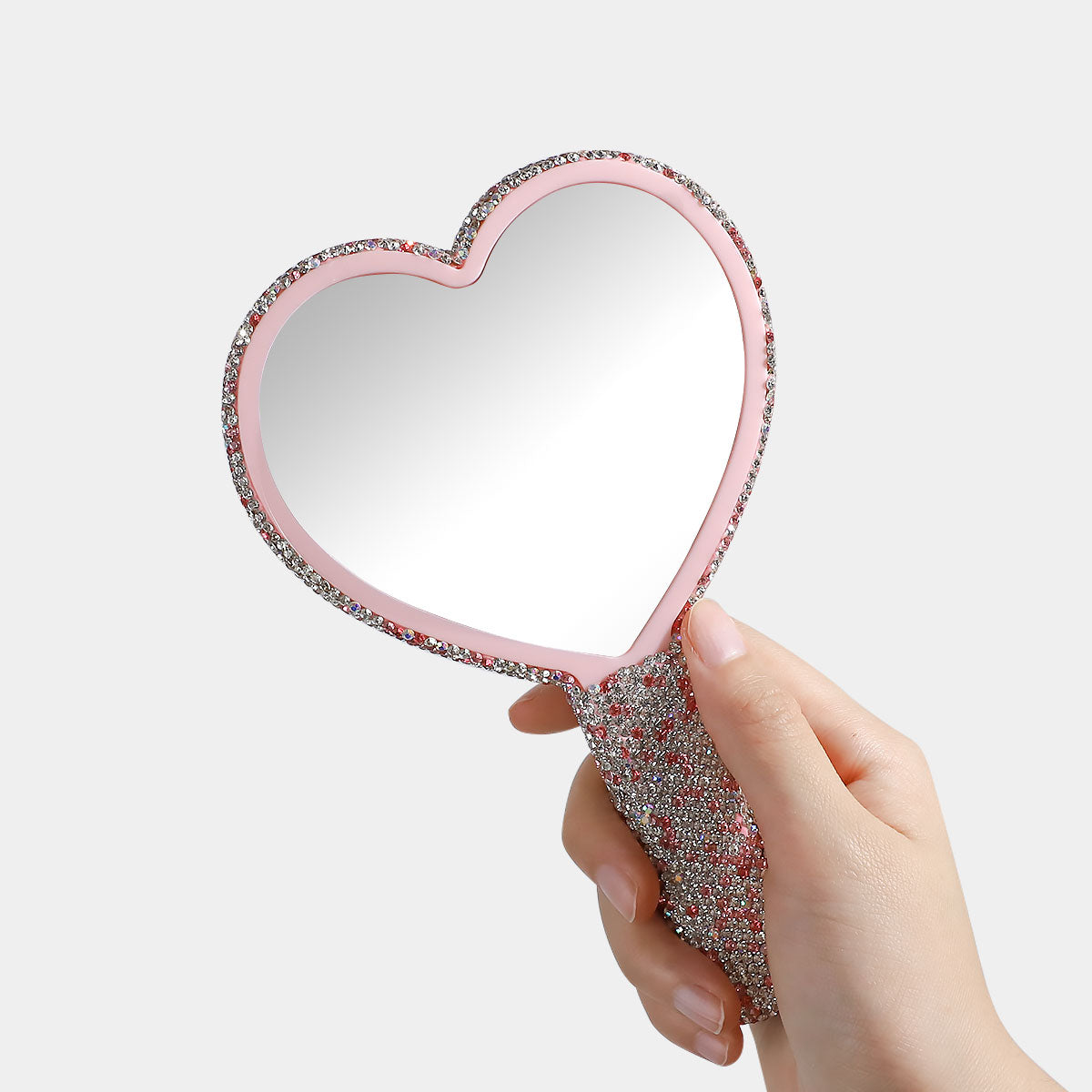 Diamond Heart Mirror